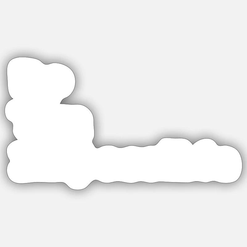 Do The Impossible - Sticker size S (10 x 10 cm) - white matte