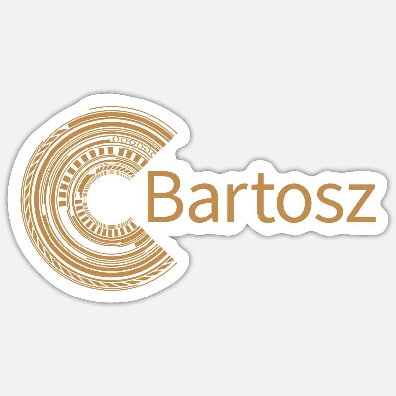 Für Bartosz - Sticker Größe S (10 x 10 cm) - Mattweiß