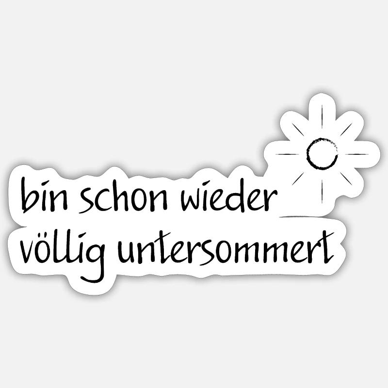 Frühling Sticker Größe S (10 x 10 cm)