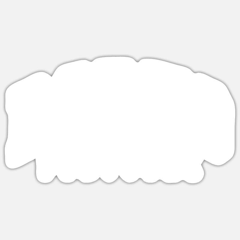 Affranchissement - Sticker taille S (10 x 10 cm) - blanc mat