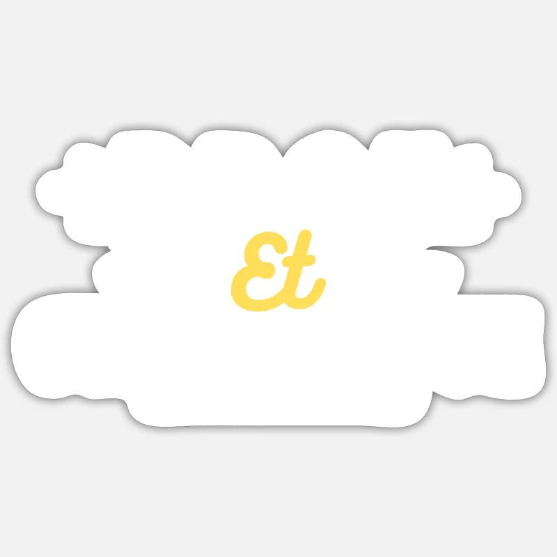 Prof et chanteuse - Sticker taille S (10 x 10 cm) - blanc mat