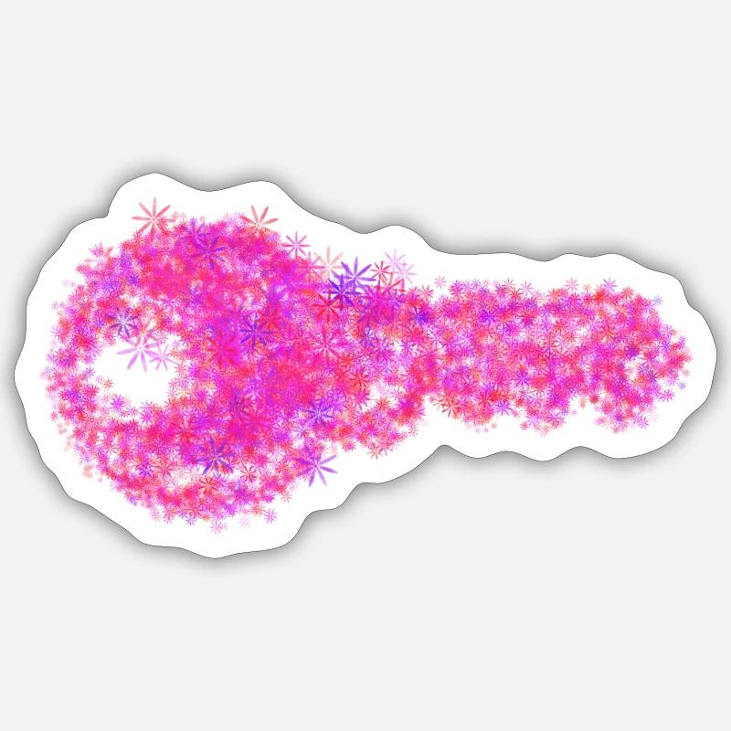 ..KEY - Sticker Größe S (10 x 10 cm) - Mattweiß