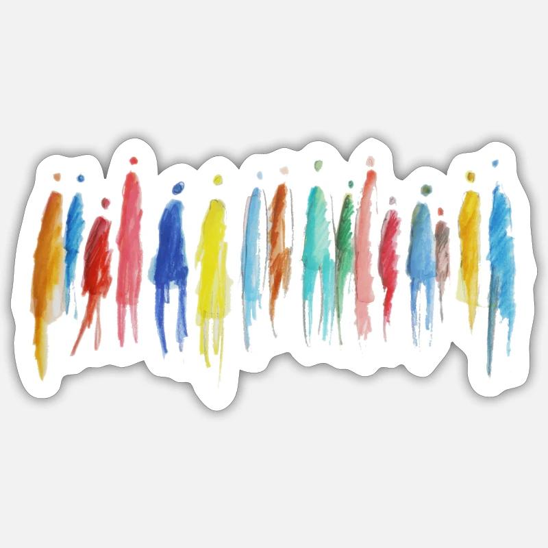 Sticker Größe S (10 x 10 cm) - 