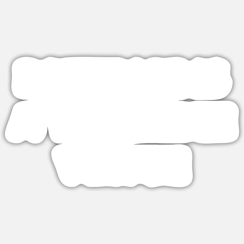 Geduld ist eine wertvolle Tugend Sticker Größe S (10 x 10 cm)