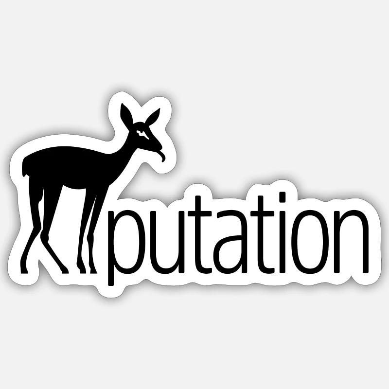 REHputation Reputation Sticker Größe S (10 x 10 cm)
