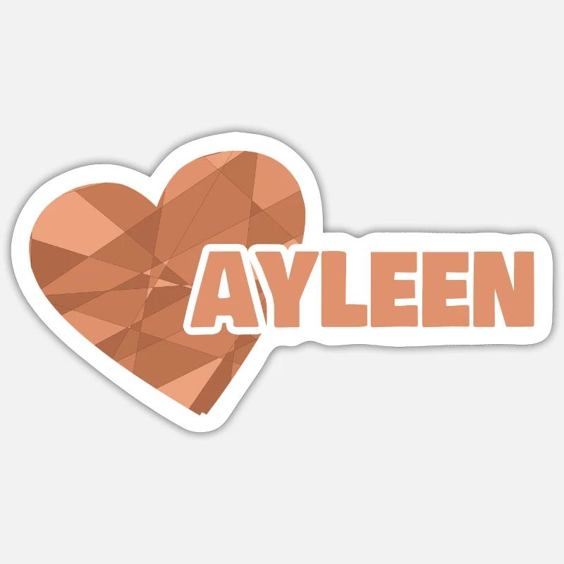Querida Ayleen, Pegatina