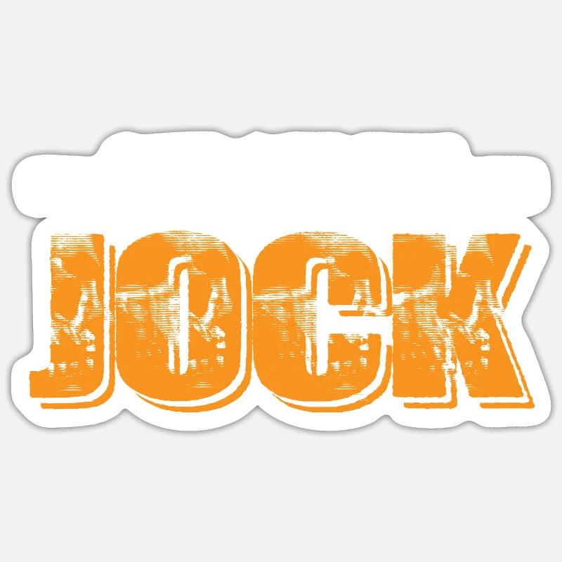 Descends de mon Jock 7 Sticker taille S (10 x 10 cm)