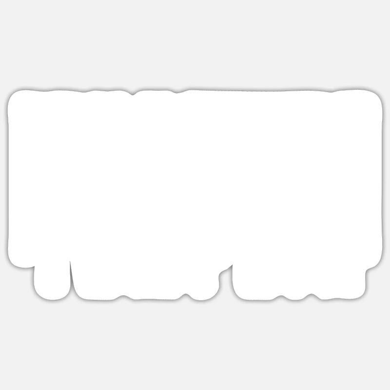 Templin Strichcode - Sticker Größe S (10 x 10 cm) - Mattweiß