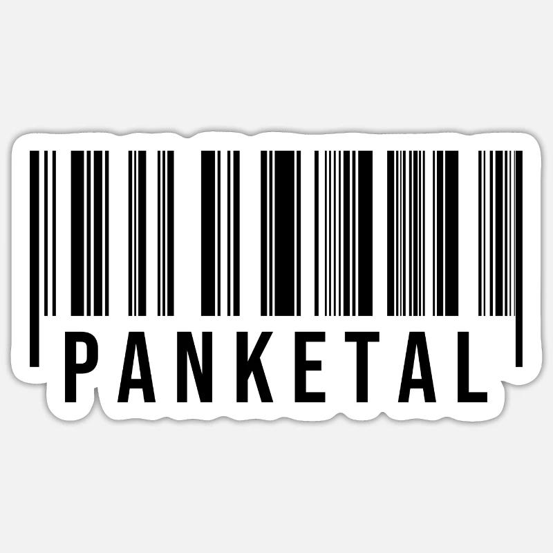 Panketal Strichcode Sticker Größe S (10 x 10 cm)