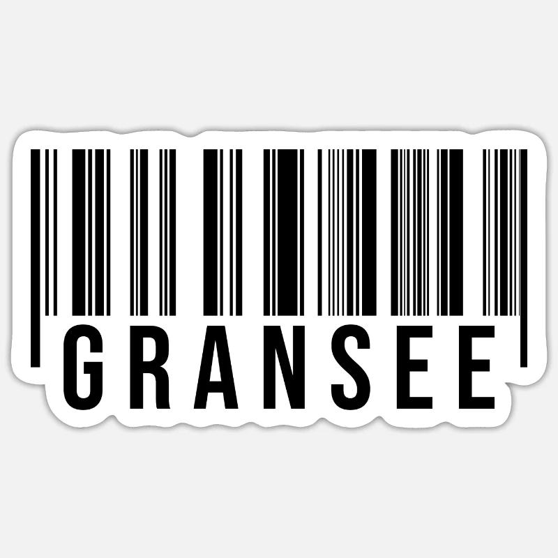 Gransee Strichcode Sticker Größe S (10 x 10 cm)