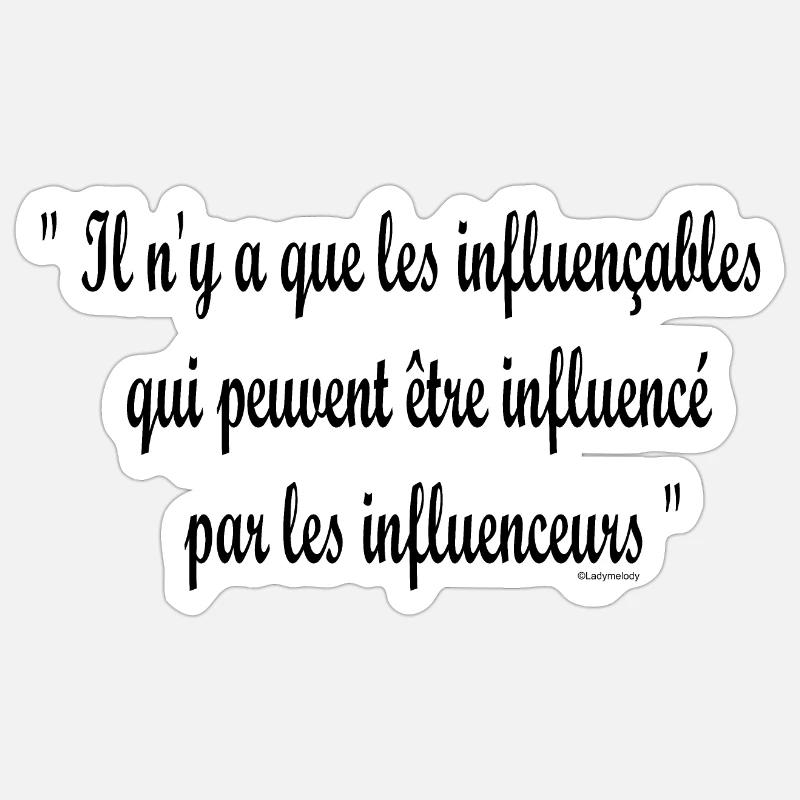 Sticker taille S (10 x 10 cm) - 