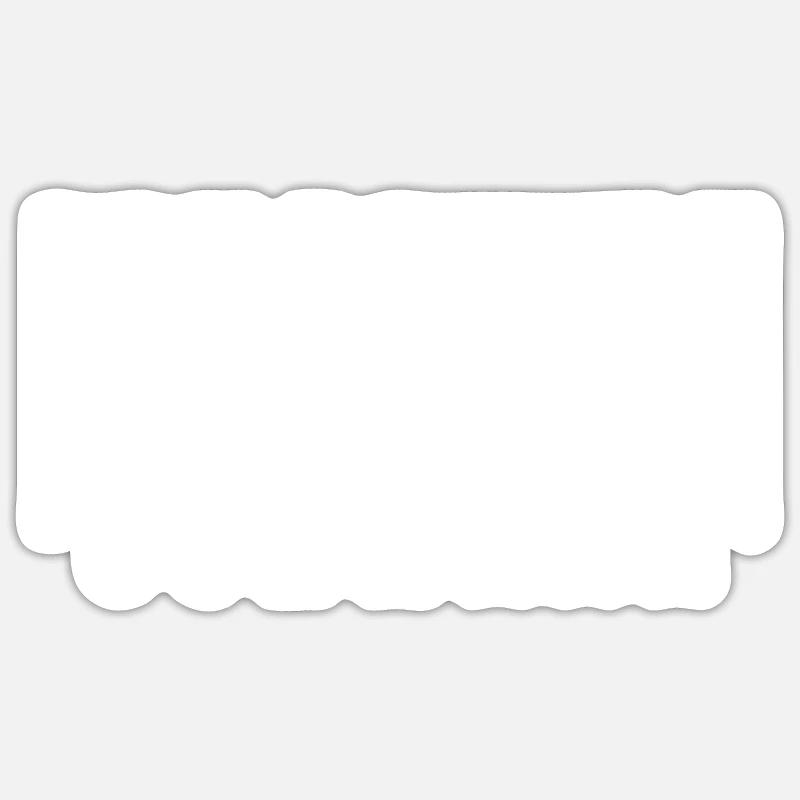 Schwaan Strichcode - Sticker Größe S (10 x 10 cm) - Mattweiß