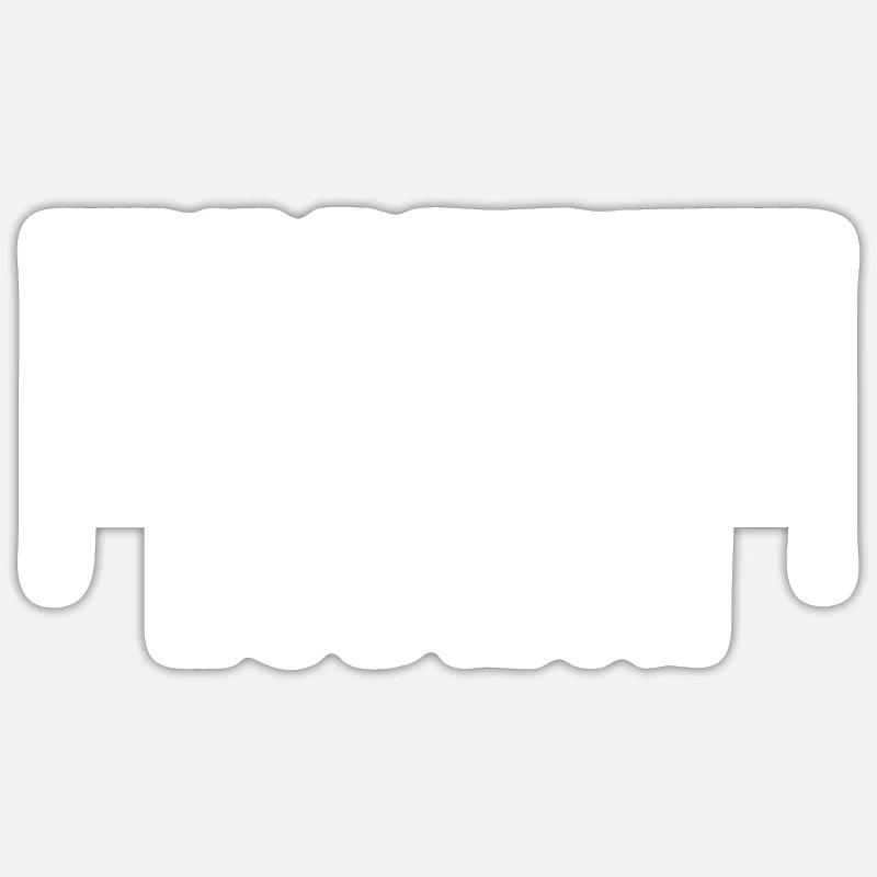 Lubmin Strichcode - Sticker Größe S (10 x 10 cm) - Mattweiß