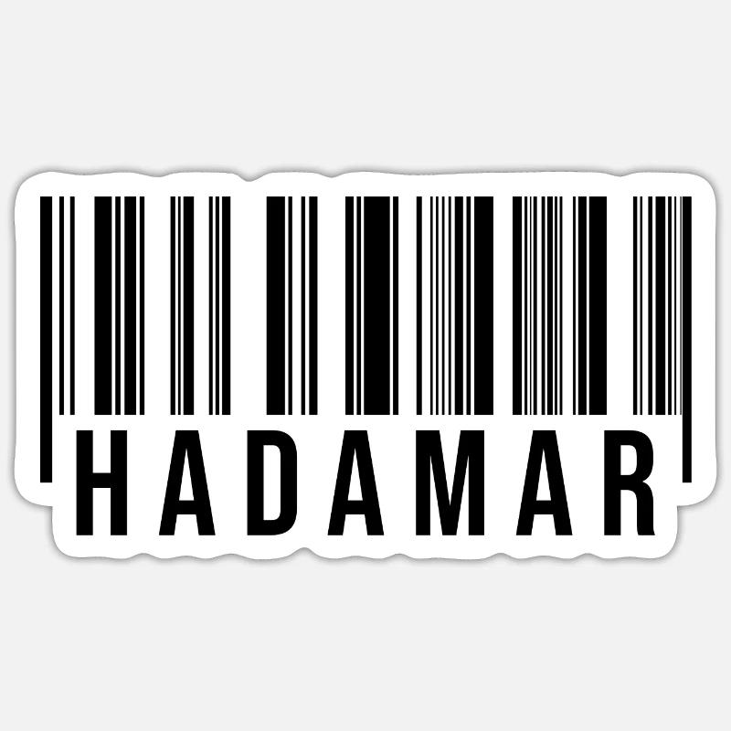 Hadamar Westerwald - Sticker Größe S (10 x 10 cm) - Mattweiß