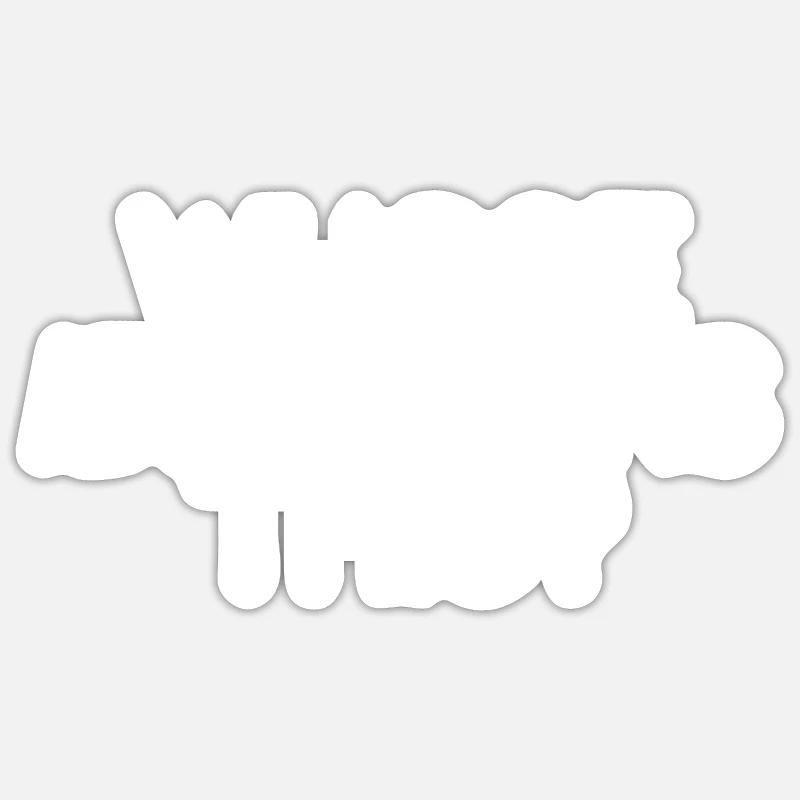 Sticker Größe S (10 x 10 cm) - 