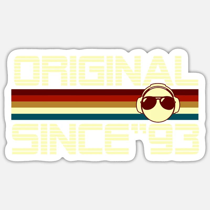 Since 93 Sticker size S (10 x 10 cm)