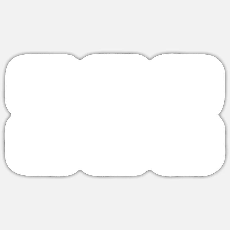 Ivano - Sticker taille S (10 x 10 cm) - blanc mat