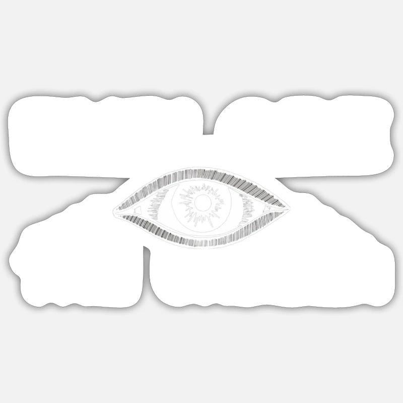 Explorez l’invisible Sticker taille S (10 x 10 cm)