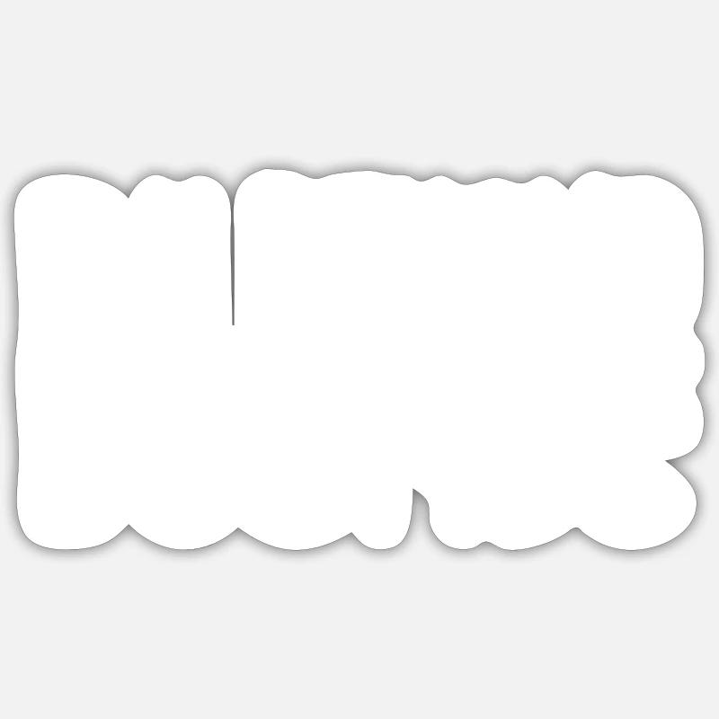 creative expression fun breaking barriers joke Sticker Größe S (10 x 10 cm)