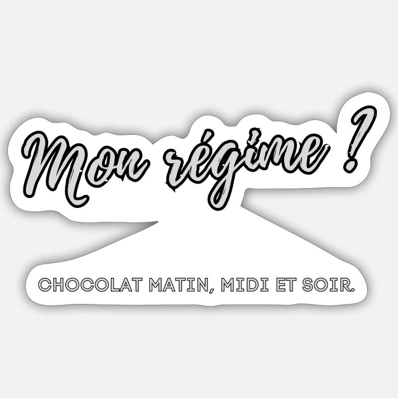 My diet? Sticker size S (10 x 10 cm)