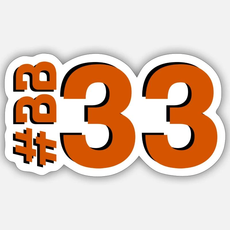 BB33 Sticker size S (10 x 10 cm)