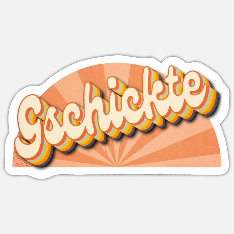 Sticker Größe S (10 x 10 cm) - 