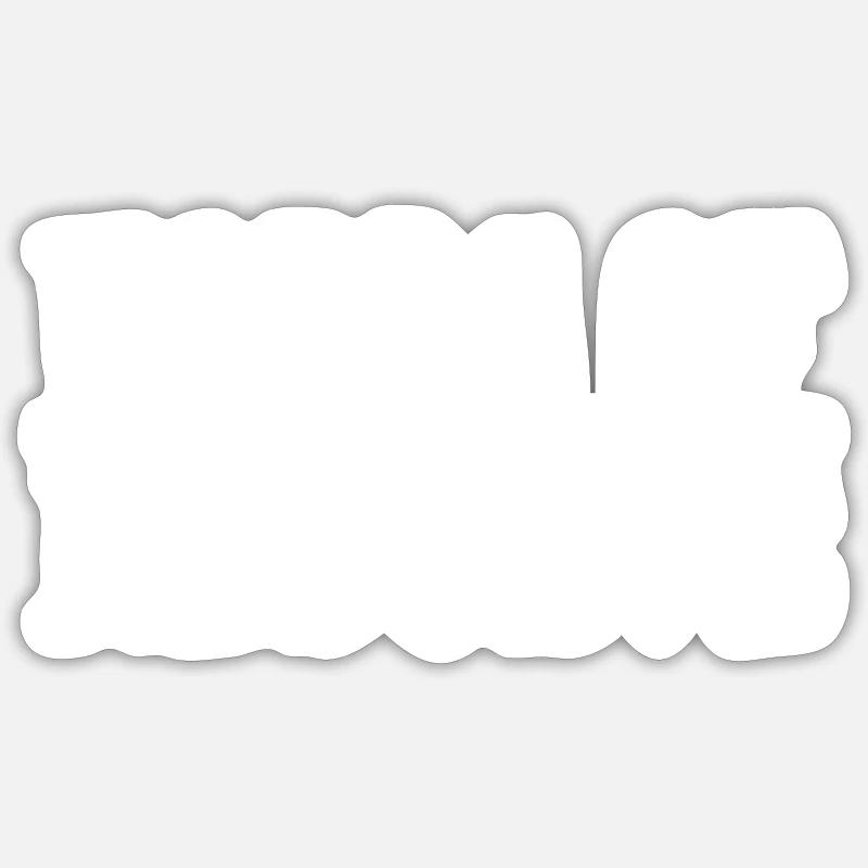 determination drive effective communication - Sticker size S (10 x 10 cm) - white matte