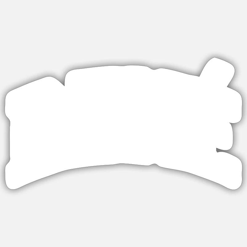 René Sticker Größe S (10 x 10 cm)