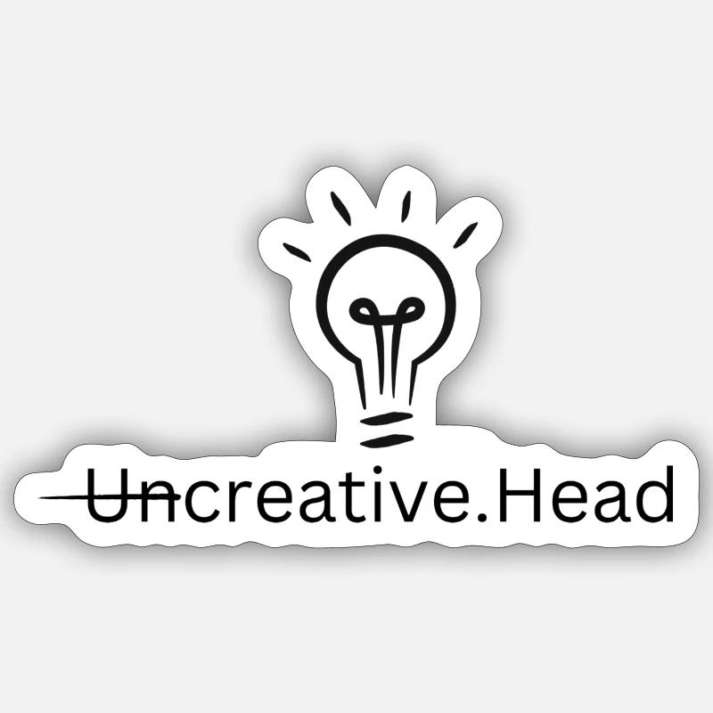 Creative Head Sticker Größe S (10 x 10 cm)