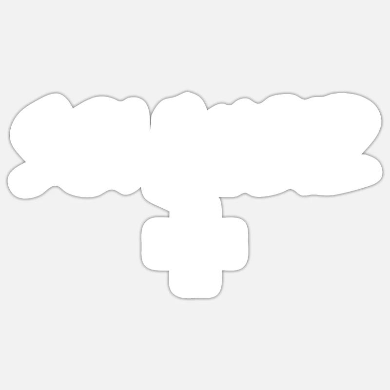 Sticker taille S (10 x 10 cm) - 