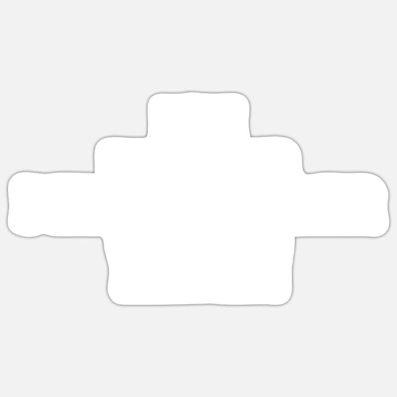 Fur refiner - Sticker size S (10 x 10 cm) - white matte