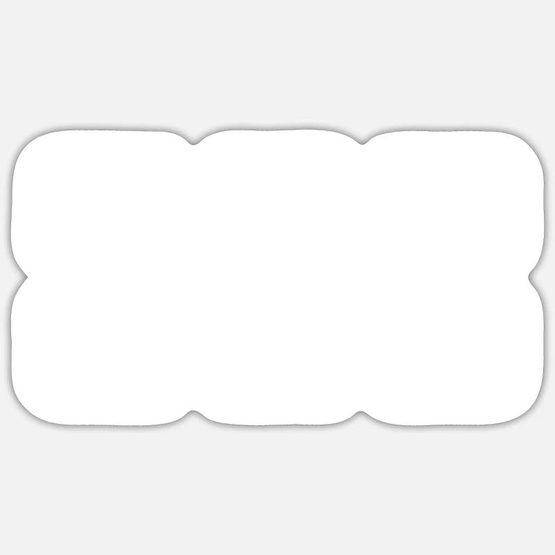 Dante - Sticker Größe S (10 x 10 cm) - Mattweiß