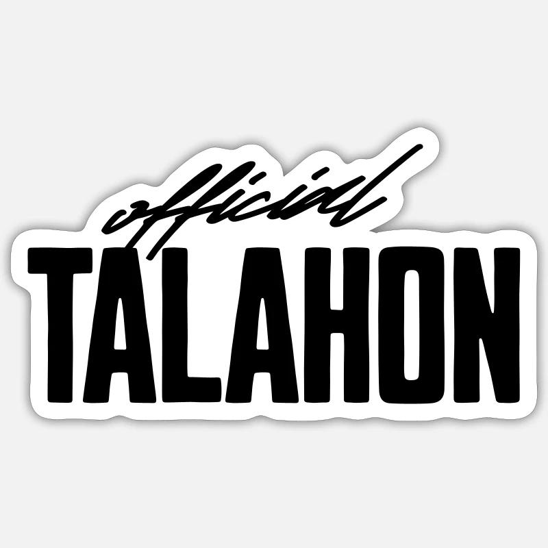 Official Talahon - Sticker size S (10 x 10 cm) - white matte