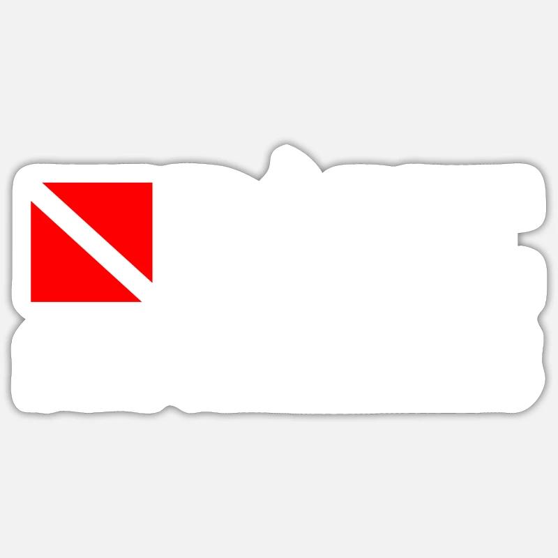Plongée Seychelles - Océan Indien - Sticker taille S (10 x 10 cm) - blanc mat