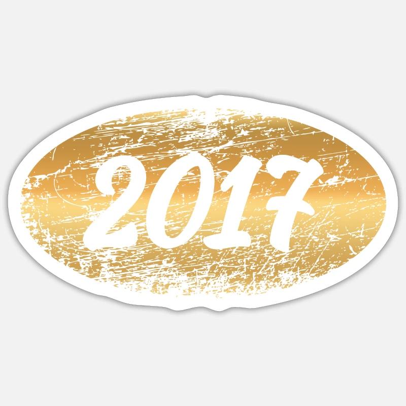 2017 Sticker size S (10 x 10 cm)