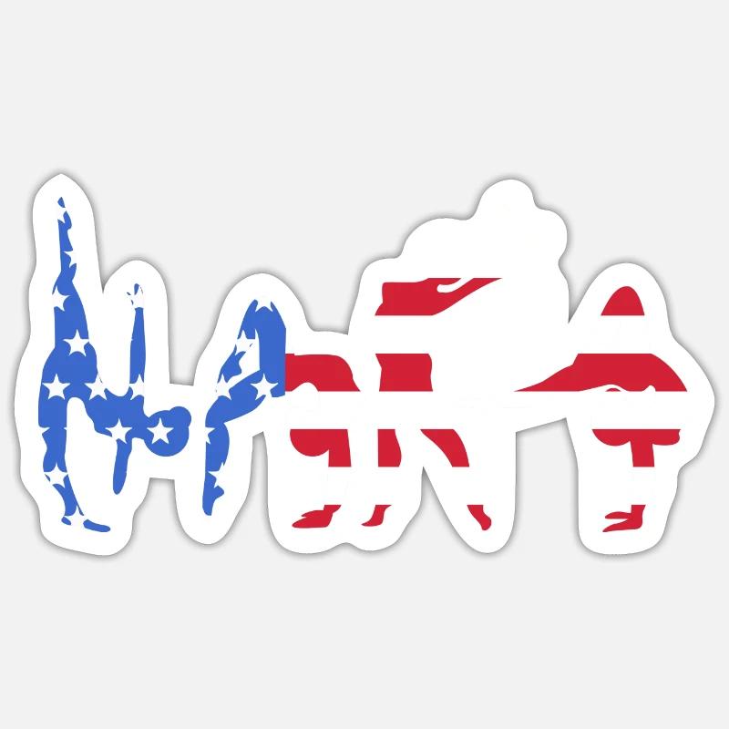 Athletics Sticker size S (10 x 10 cm)