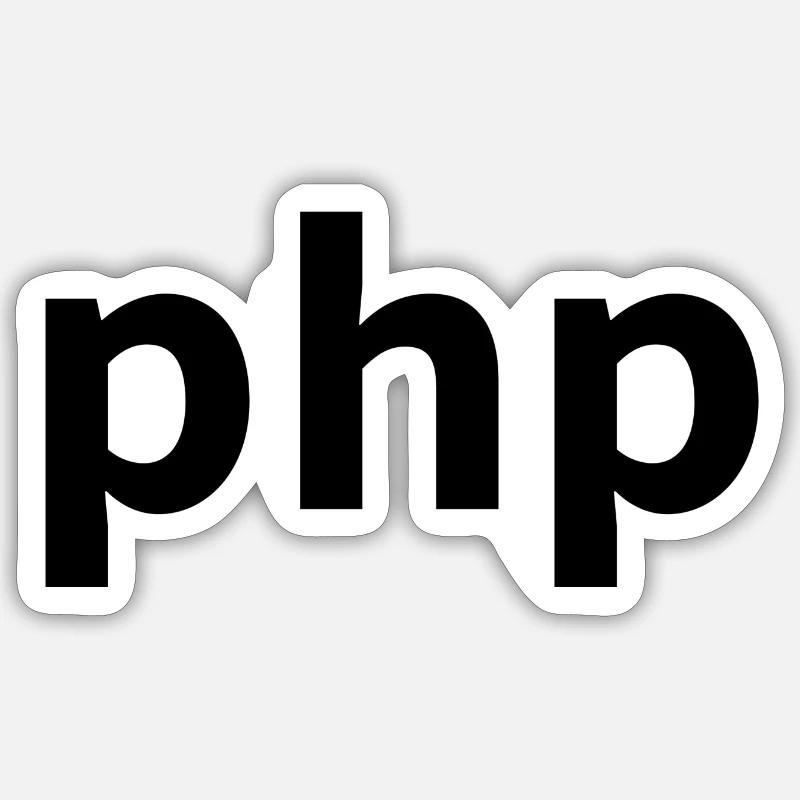 PHP Dev Life Sticker Größe S (10 x 10 cm)