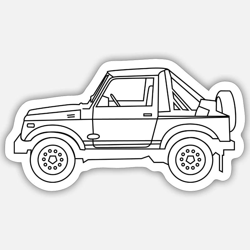 Sticker Größe S (10 x 10 cm) - 