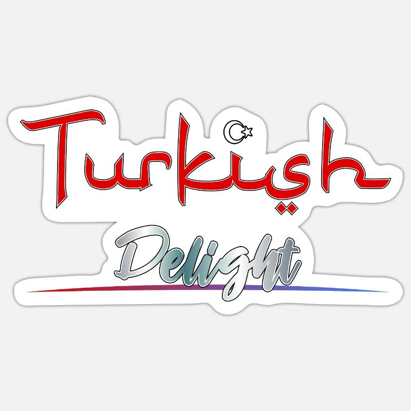 Turkish Delight Sticker size S (10 x 10 cm)