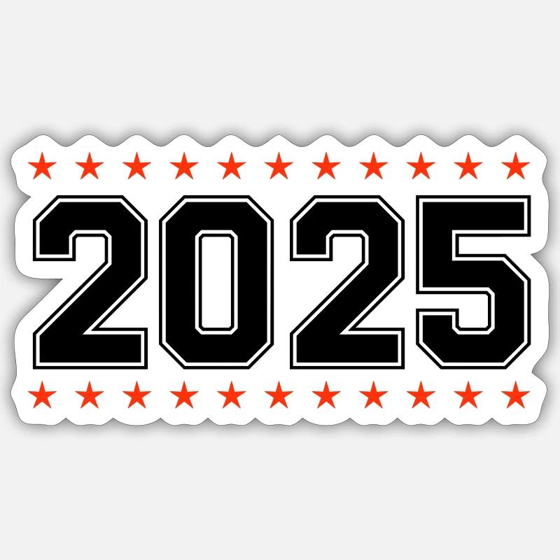 2025 Sticker size S (10 x 10 cm)