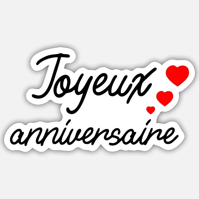 Sticker taille S (10 x 10 cm) - 