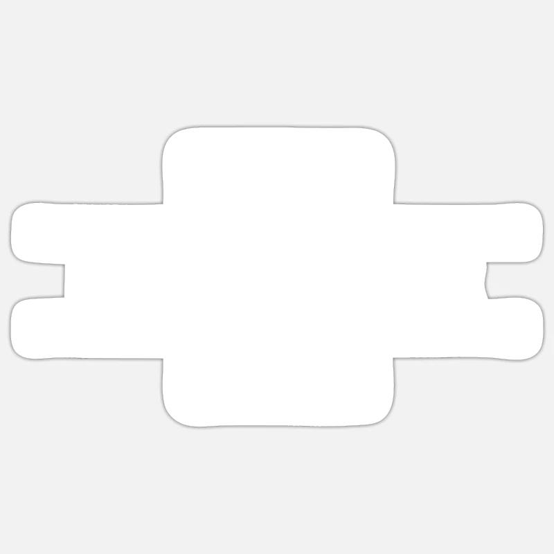 Profession : Chercheur - Sticker taille S (10 x 10 cm) - blanc mat
