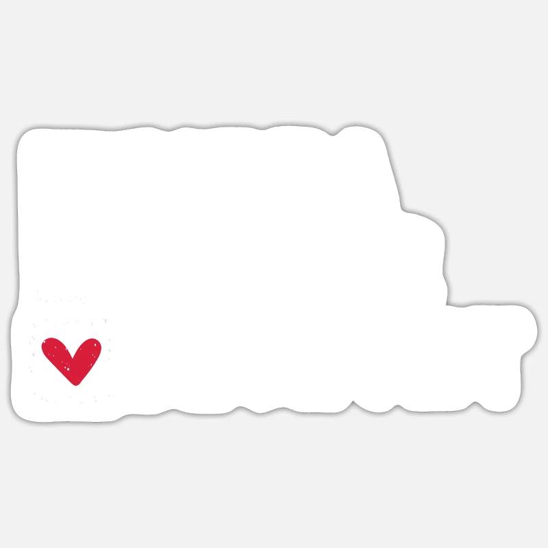 Pizza single occupied - Sticker size S (10 x 10 cm) - white matte