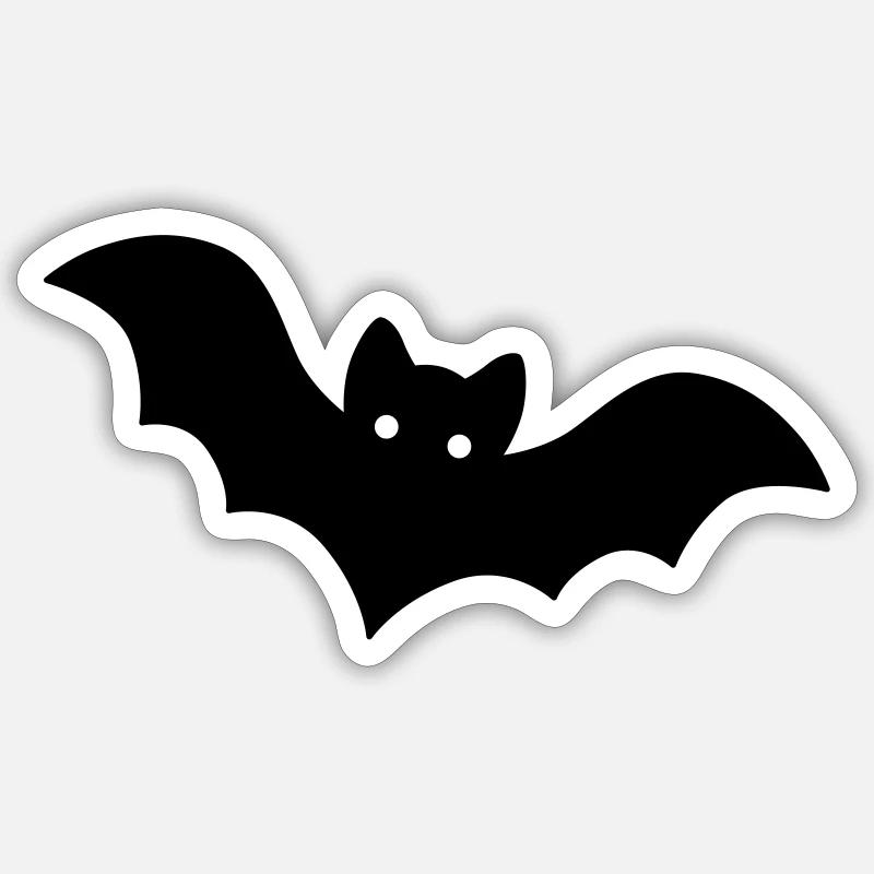 Bat Sticker size S (10 x 10 cm)