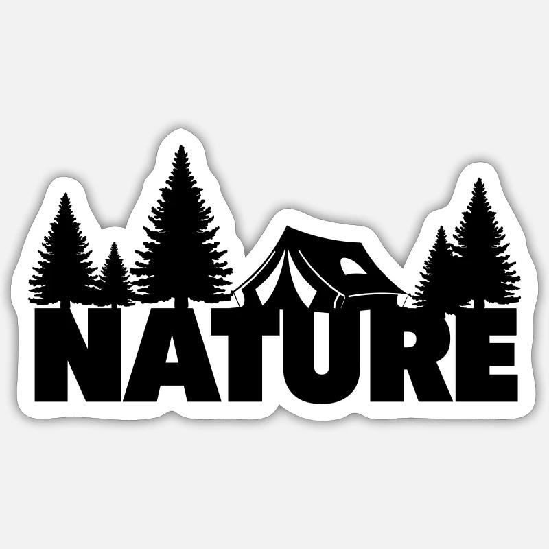 Nature Sticker taille S (10 x 10 cm)