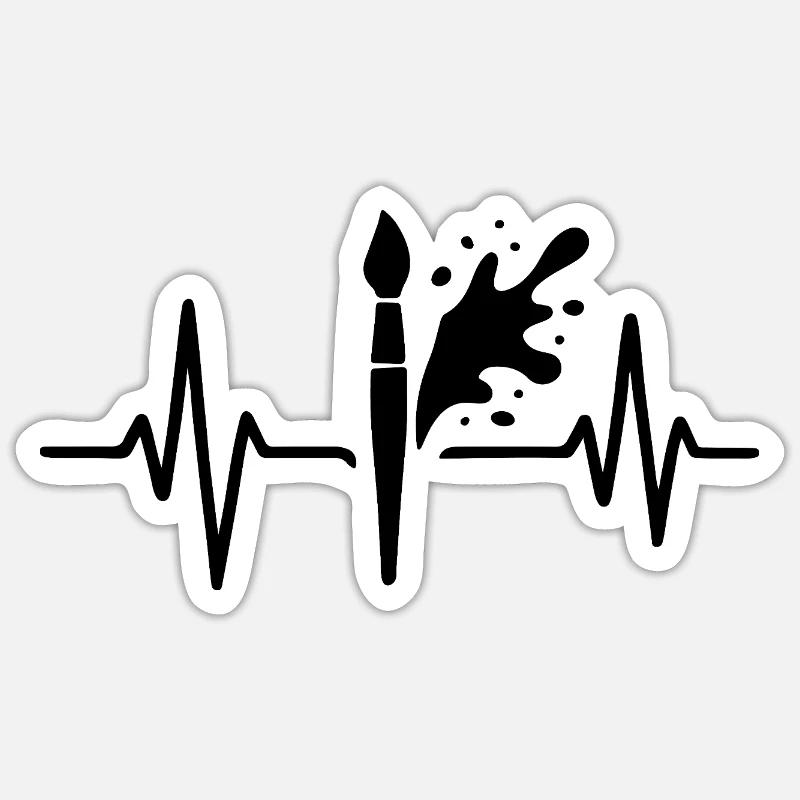 Sticker Größe S (10 x 10 cm) - 