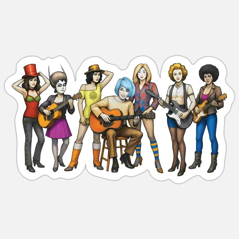 Sticker Größe S (10 x 10 cm) - 