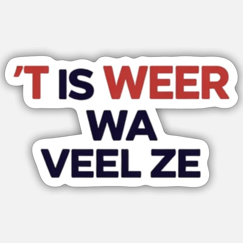 C’EST ENCORE UNE FOIS Sticker taille S (10 x 10 cm)