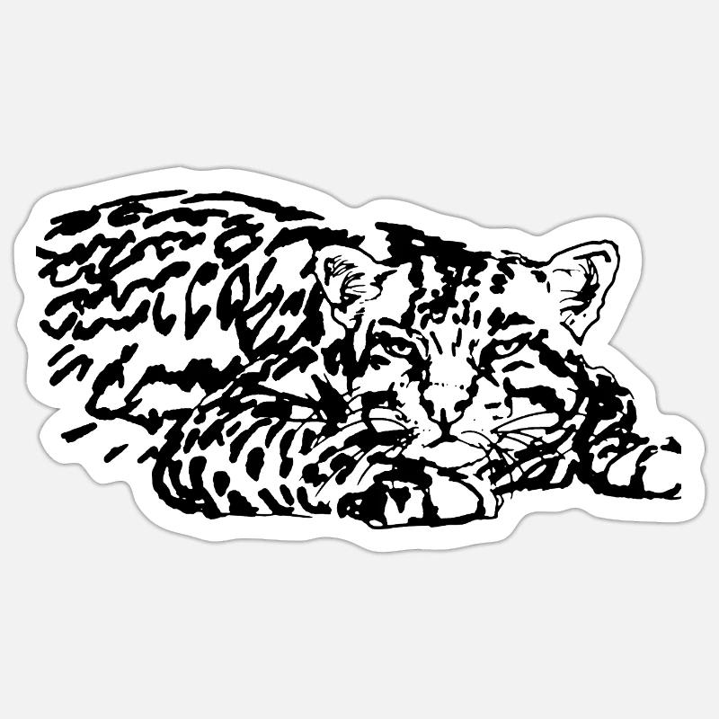 morose Sticker taille S (10 x 10 cm)