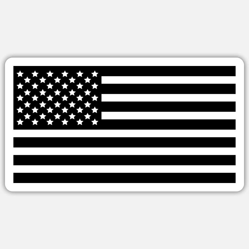 Verwenden Sie Flags - Sticker Größe S (10 x 10 cm) - Mattweiß
